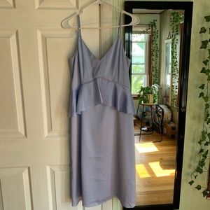 Banana Republic Blue Satin Dress
